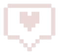 Pixel decoration speech-bubble-heart